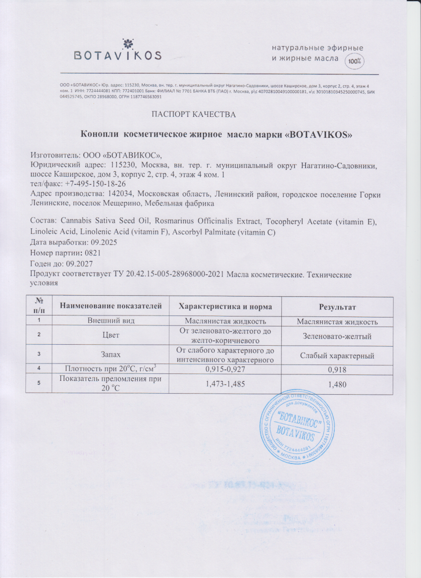 Паспорт №092025